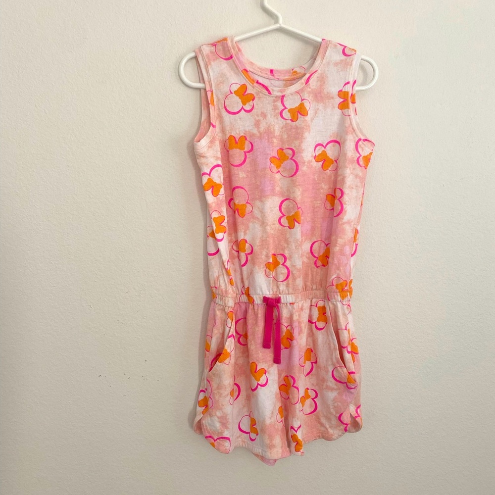 Disney x Spotted Zebra Minnie Mouse Girls Romper size 6/7
